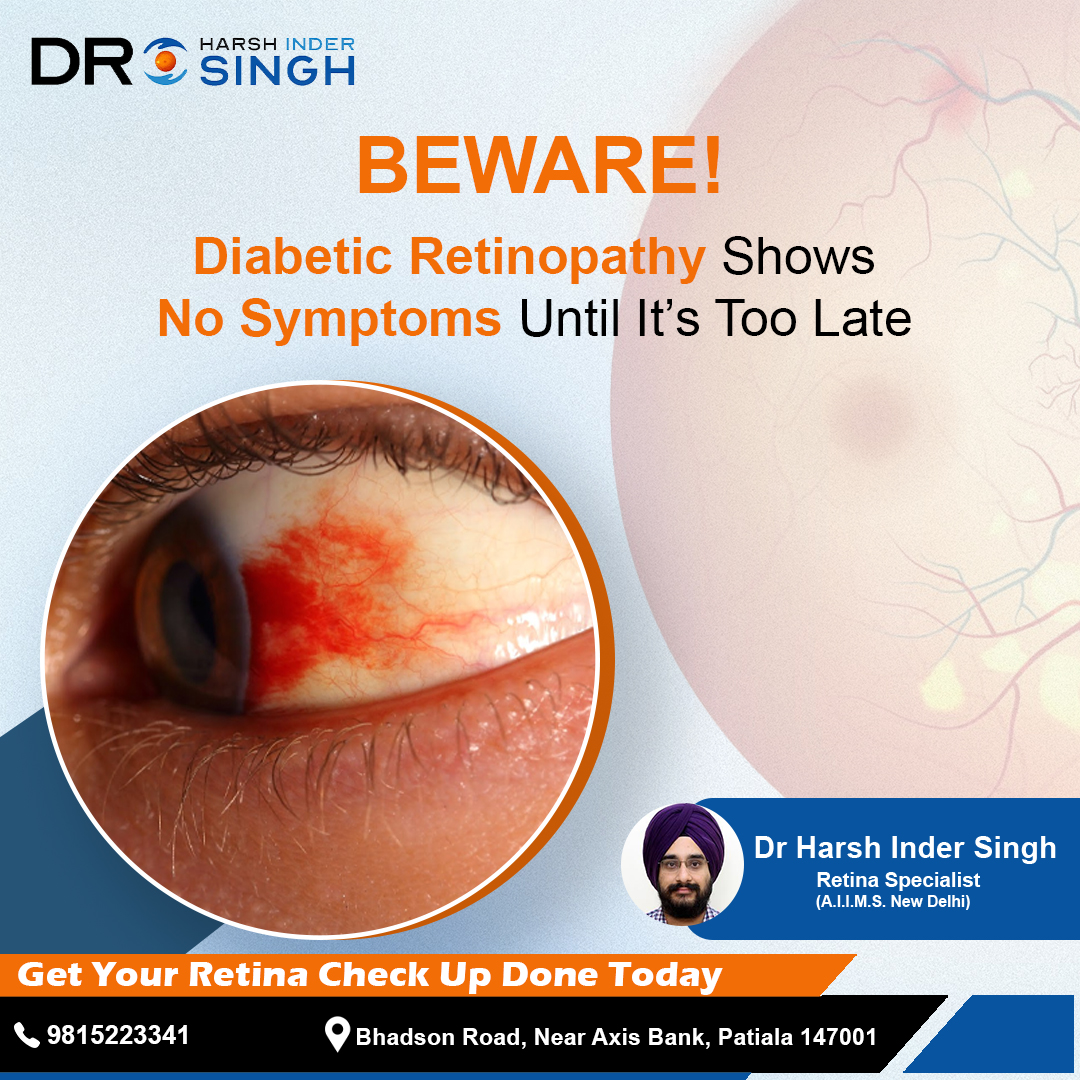 Diabetic Retinopathy treatment at Dr Harshinder Singh Retina centre