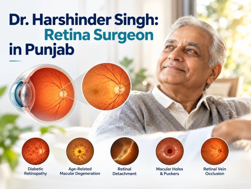 Dr Harshinder Singh Retina Care Banner