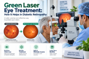 Green Laser Treatment for Diabetic Retinopathy