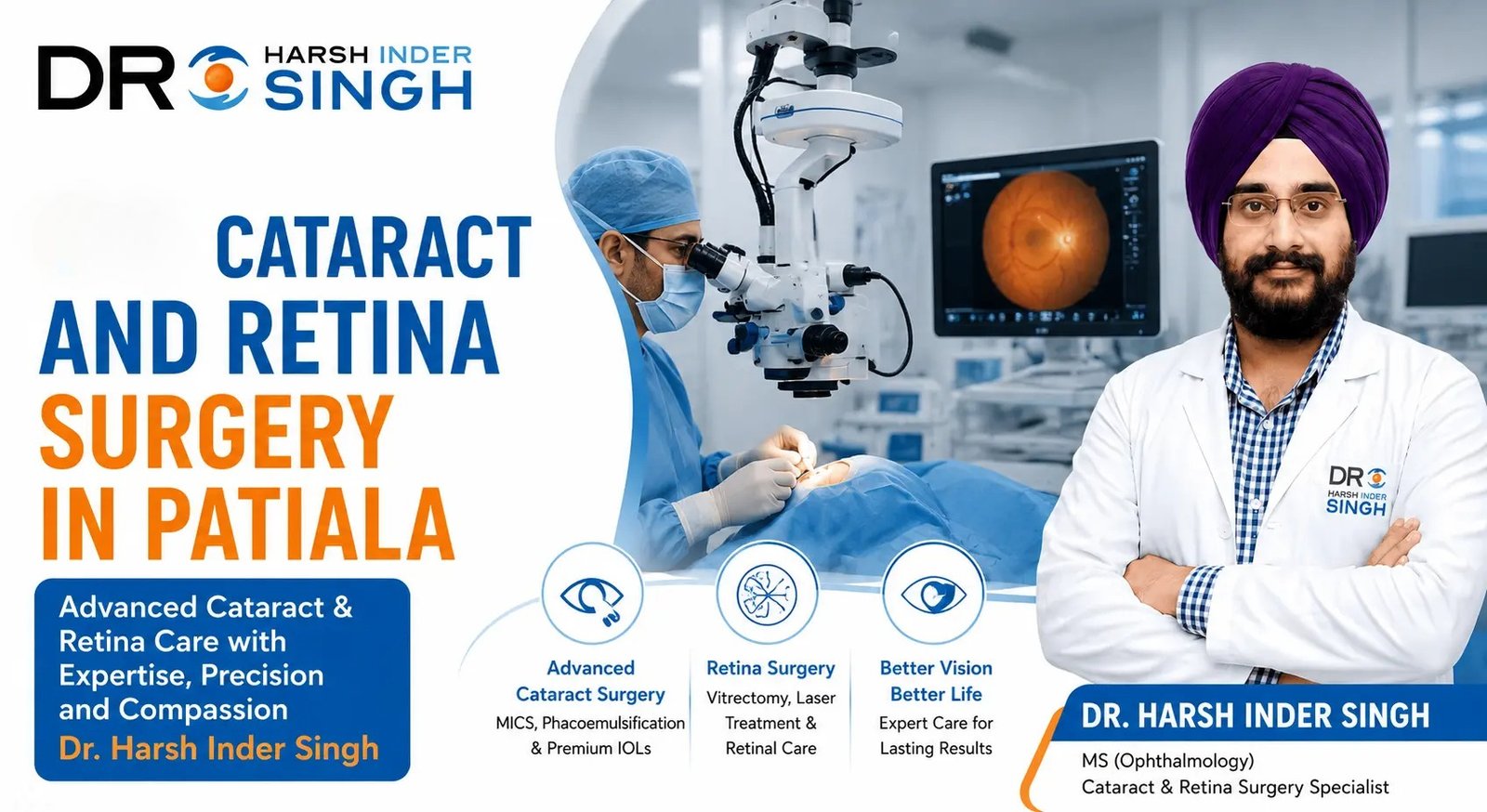 Best Cataract and Retina Surgery in Patiala
